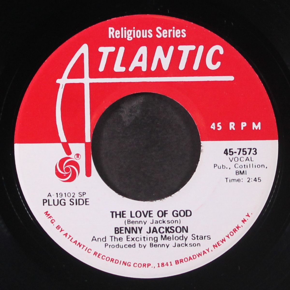 running to the lord / the love of god by BENNY JACKSON & EXCITING MELODY STARS