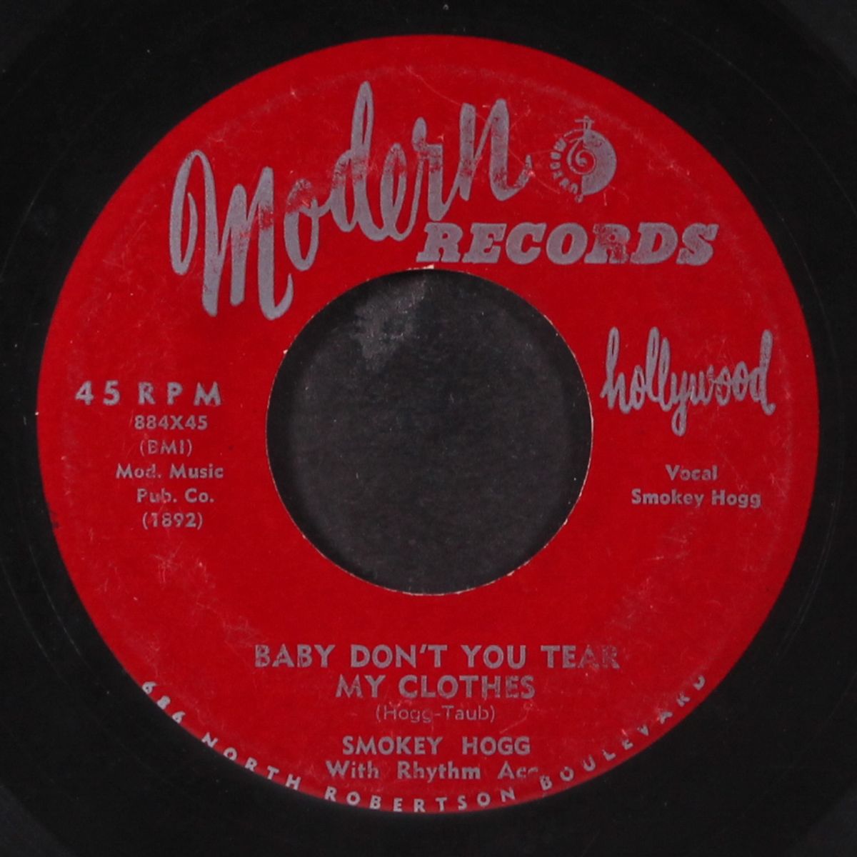 highway 51 / baby don't you tear my clothes by SMOKEY HOGG