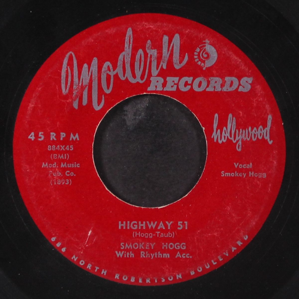 highway 51 / baby don't you tear my clothes by SMOKEY HOGG