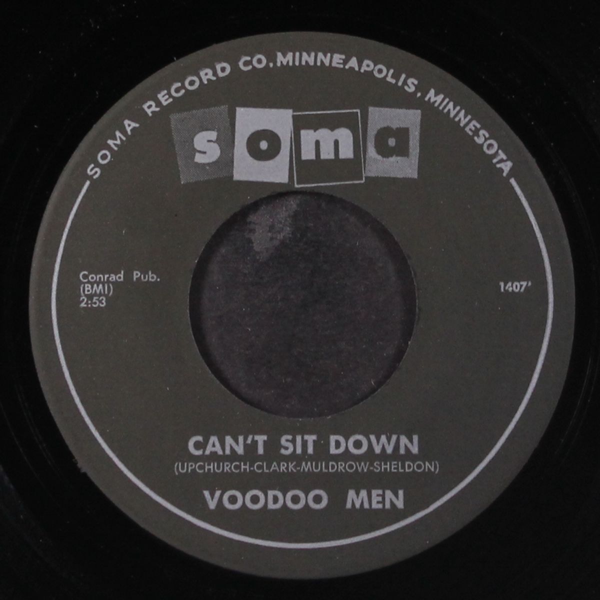 can't sit down / mo jo workin' by VOODOO MEN