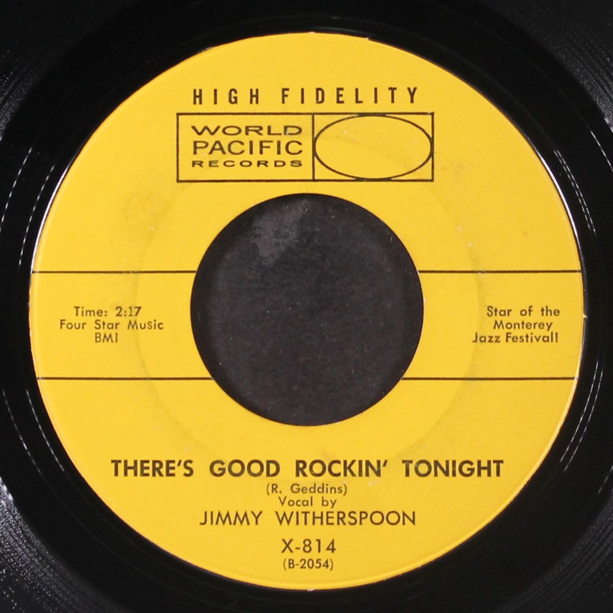 ain't nobody's business / there's good rockin' tonight by JIMMY WITHERSPOON