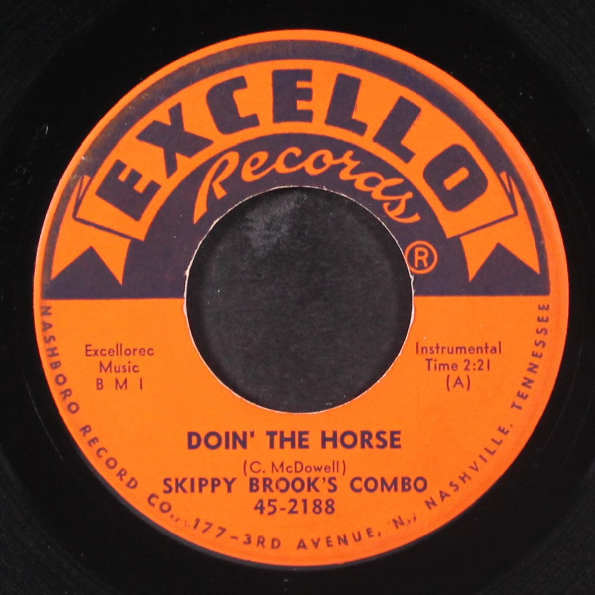 doin' the horse / dim lights by SKIPPY BROOK'S COMBO