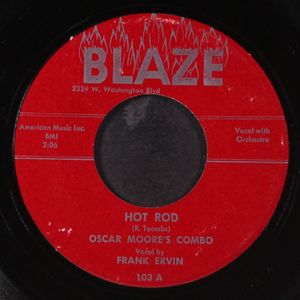 OSCAR MOORE'S COMBO W/ FRANK ERVIN