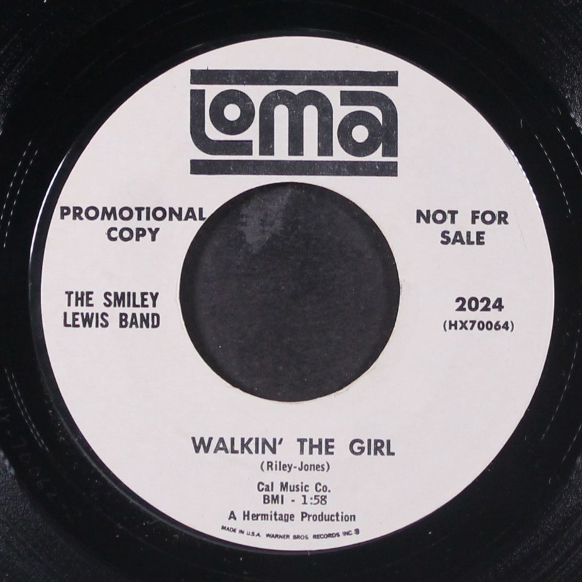 walkin' the girl / the bells are ringing by SMILEY LEWIS