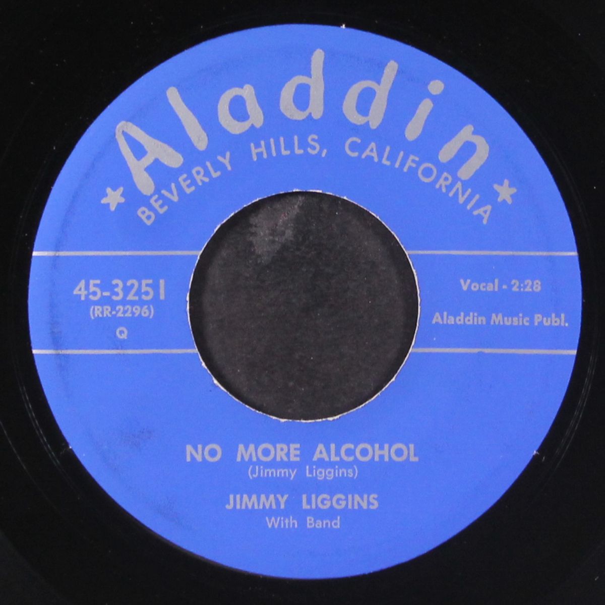 boogie woogie king / no more alcohol by JIMMY LIGGINS