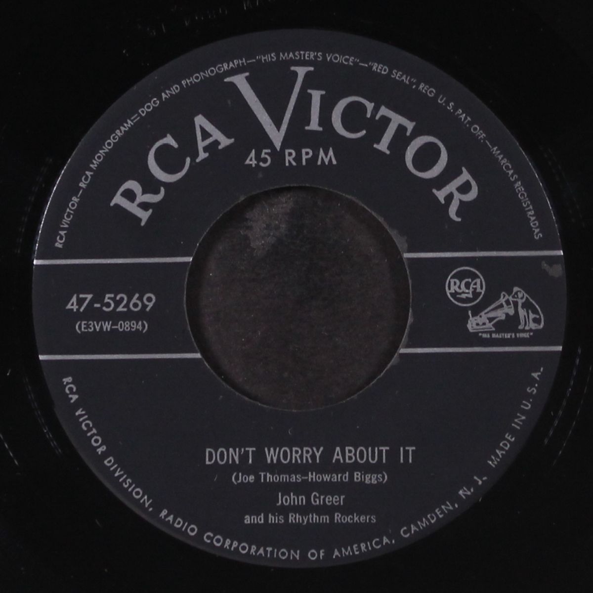 ride pretty baby / don't worry about it by JOHN GREER