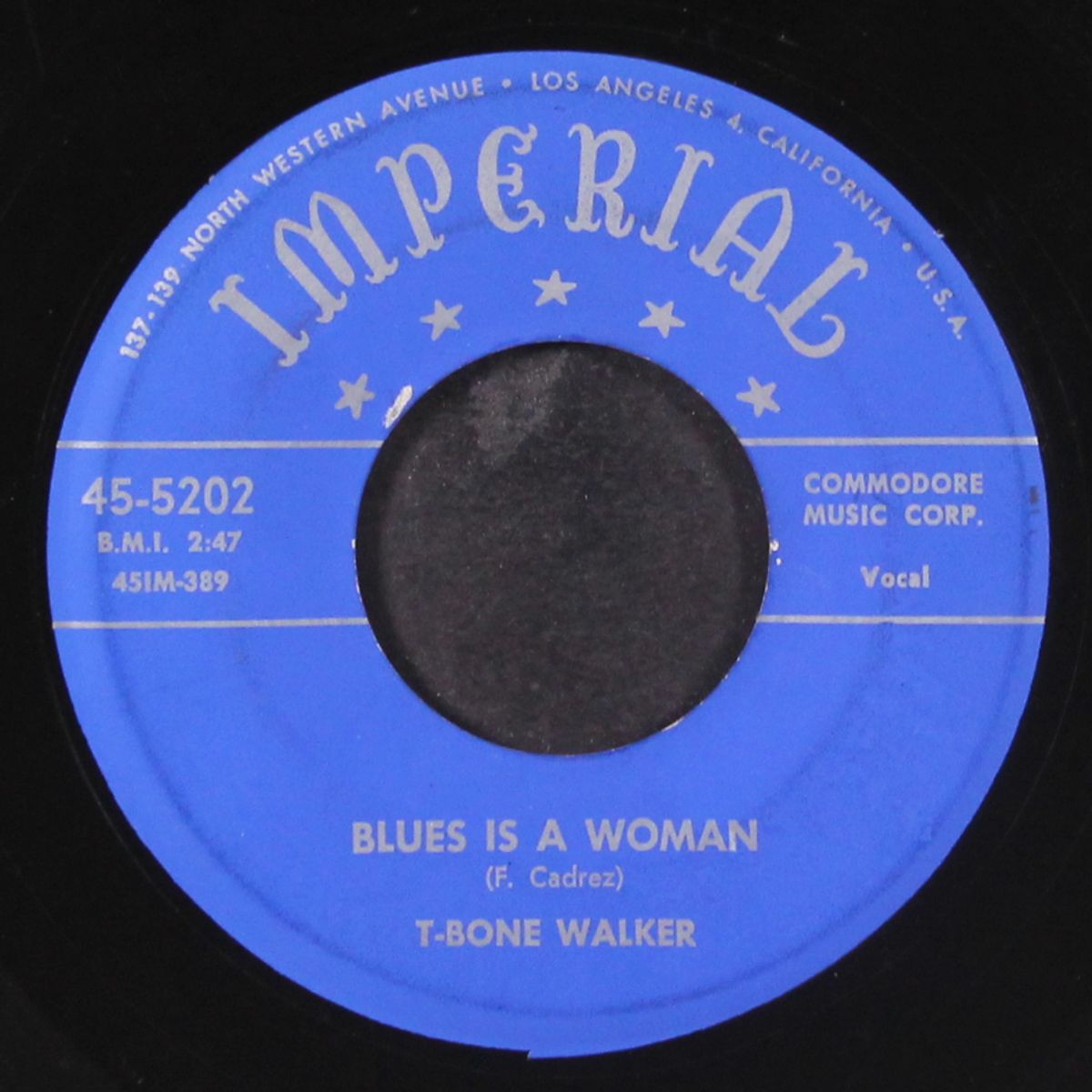 street walking woman / blues is a woman by T-BONE WALKER
