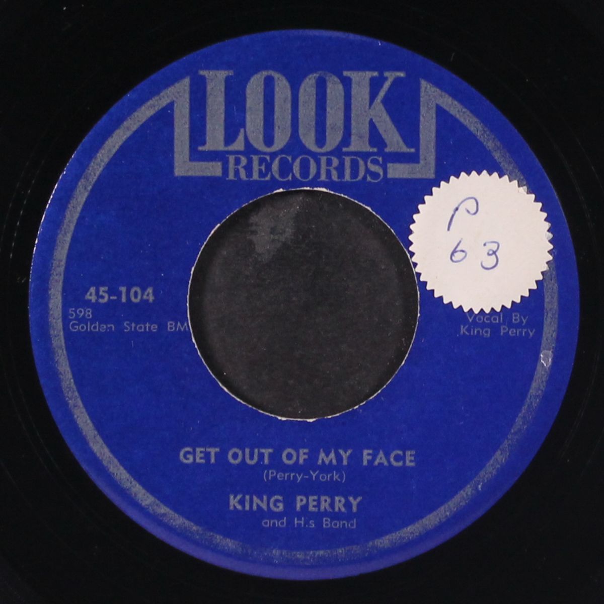 get out of my face / till you're in my arms again by KING PERRY