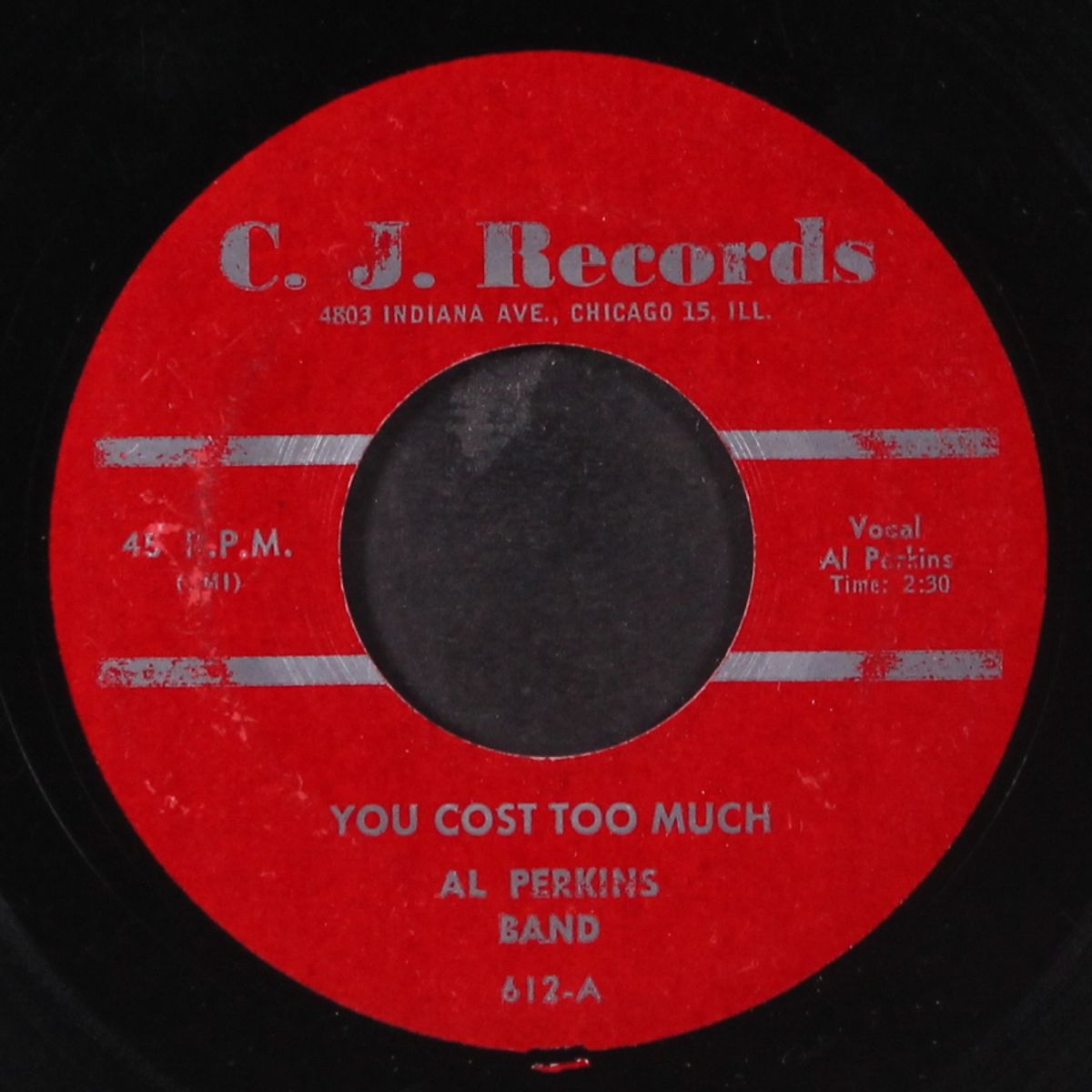 you cost too much / for my baby by AL PERKINS