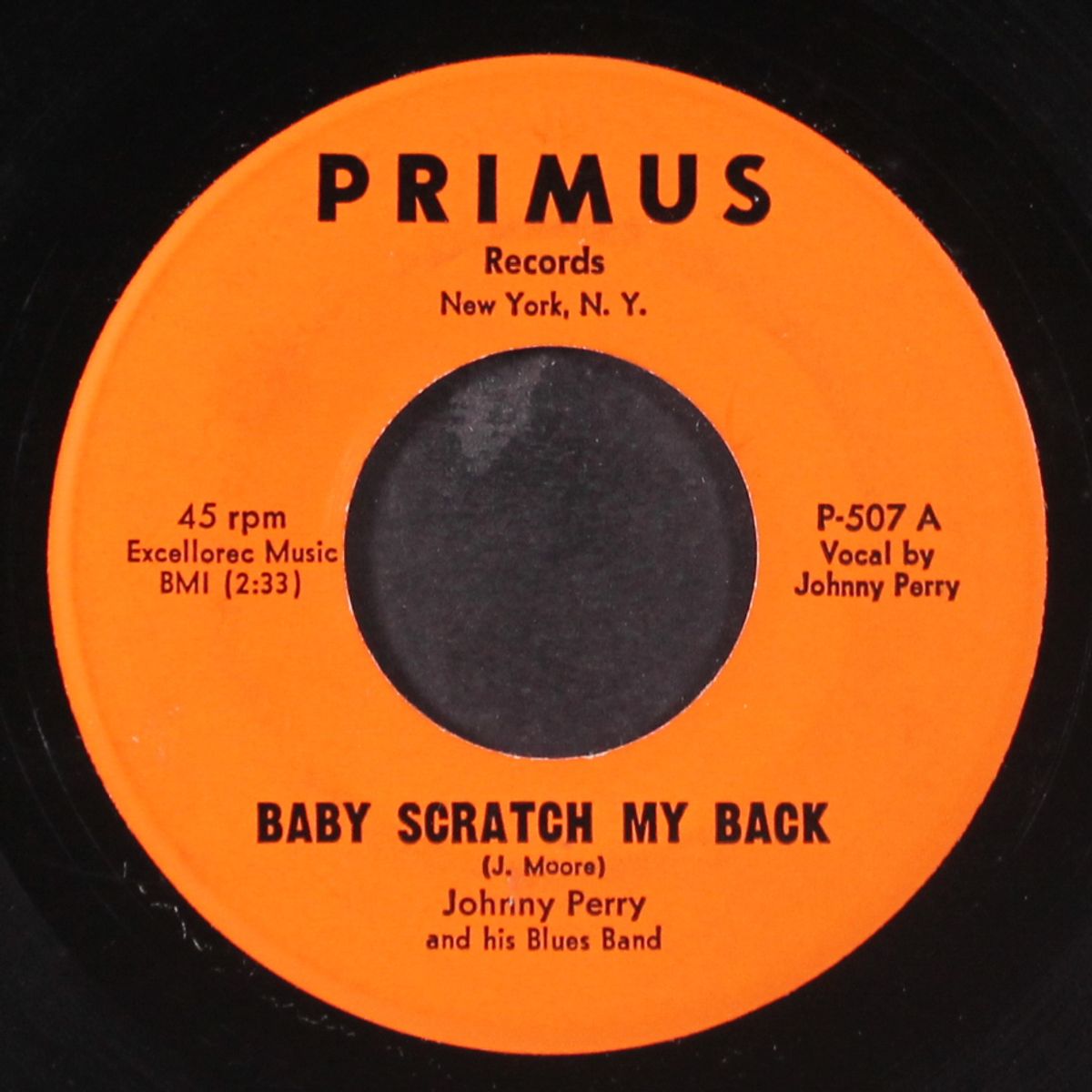 baby scratch my back / butter milk by JOHNNY PERRY