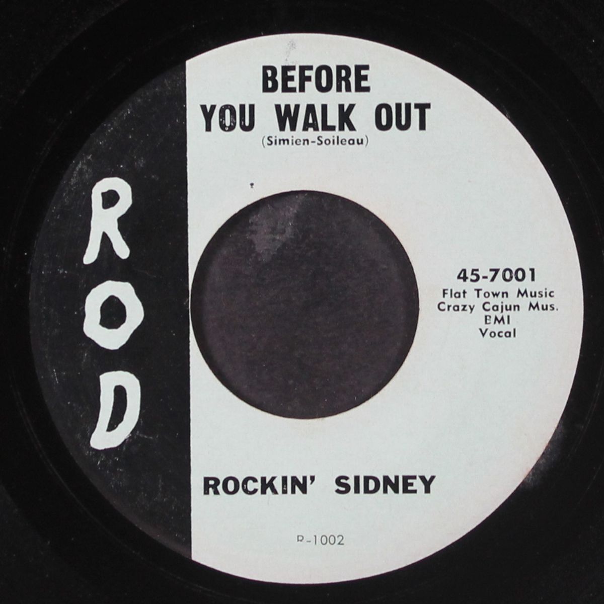 before you walk out / lover's hill by ROCKIN' SIDNEY