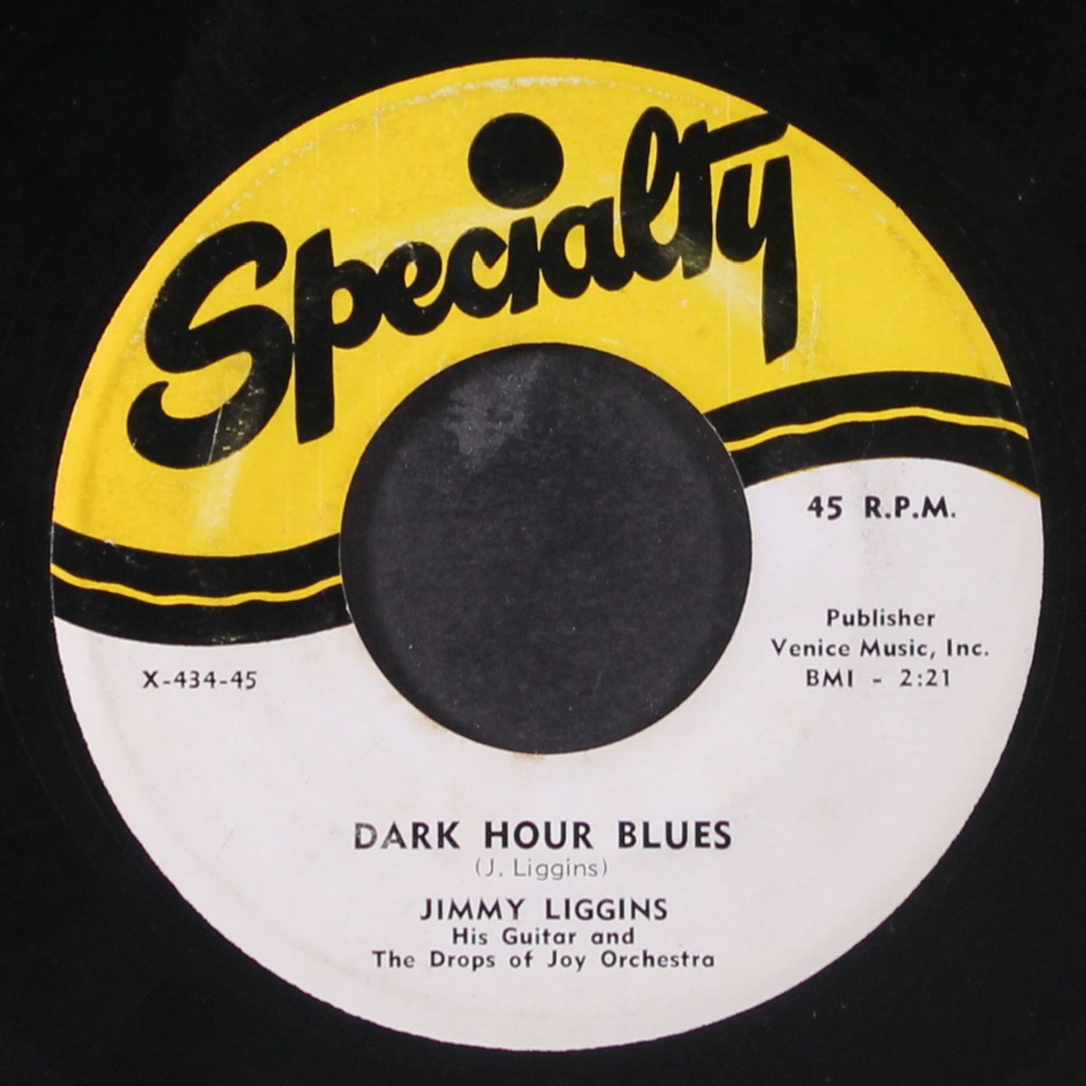 brown skin baby / dark hour blues by JIMMY LIGGINS