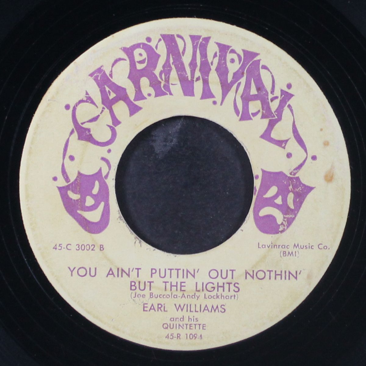 you ain't puttin' out nothin' but the lights / hungarian rhapsody by EARL WILLIAMS