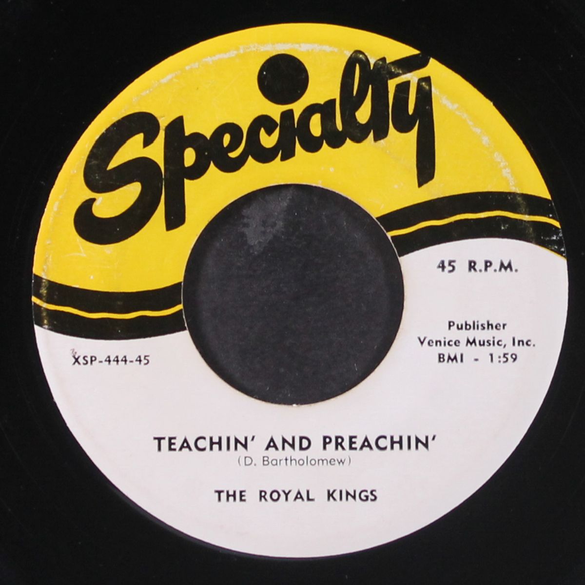 bouncin' the boogie / teachin' and preachin' by ROYAL KINGS
