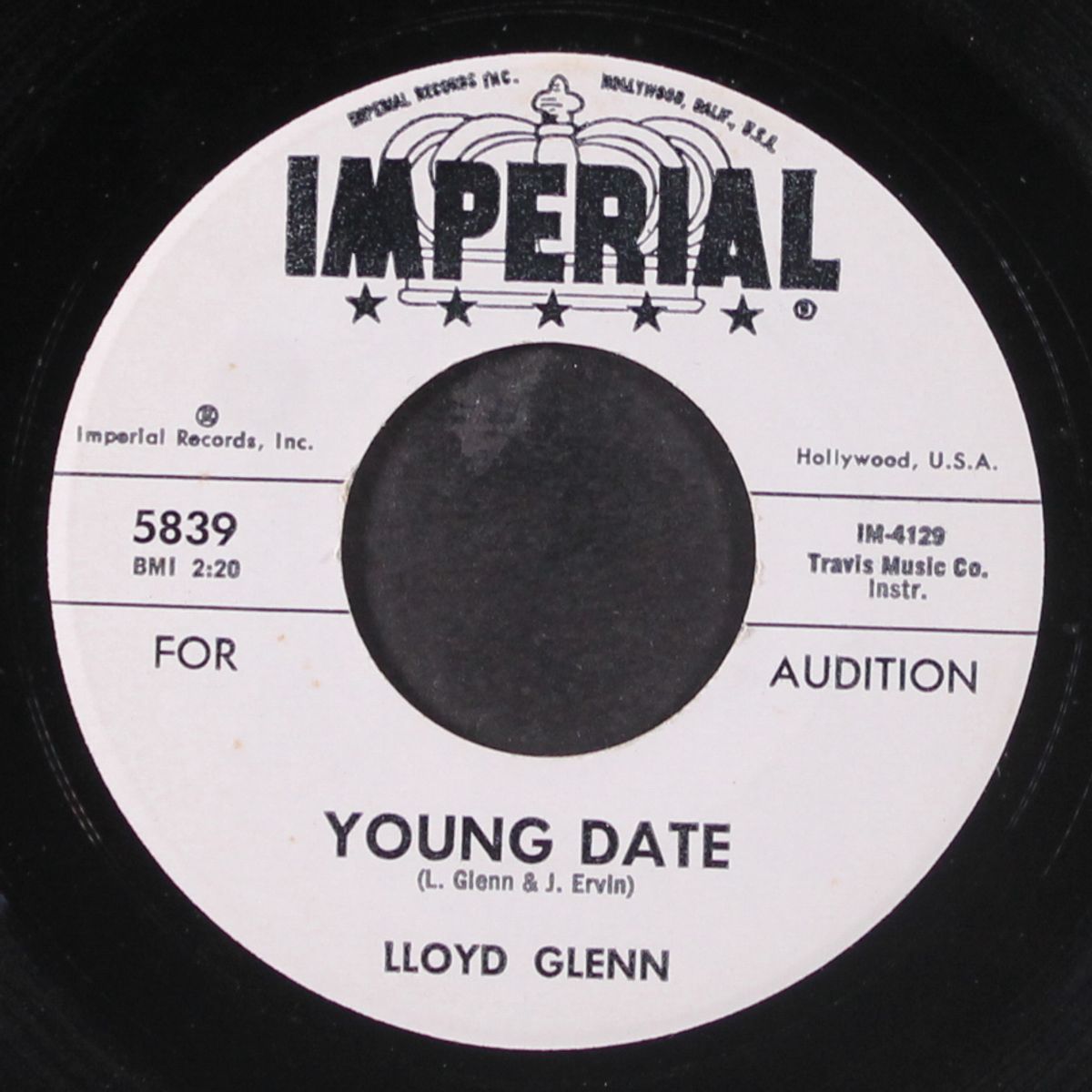 young date / twistville by LLOYD GLENN