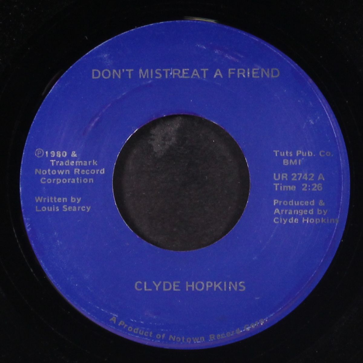 don't mistreat a friend / got the schuffle by CLYDE HOPKINS