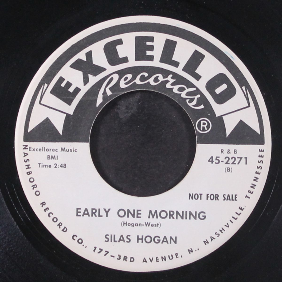 if i ever needed you baby / early one morning by SILAS HOGAN