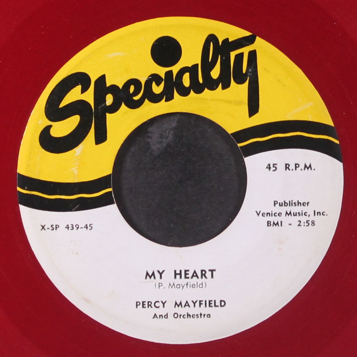 lonesome highway / my heart by PERCY MAYFIELD