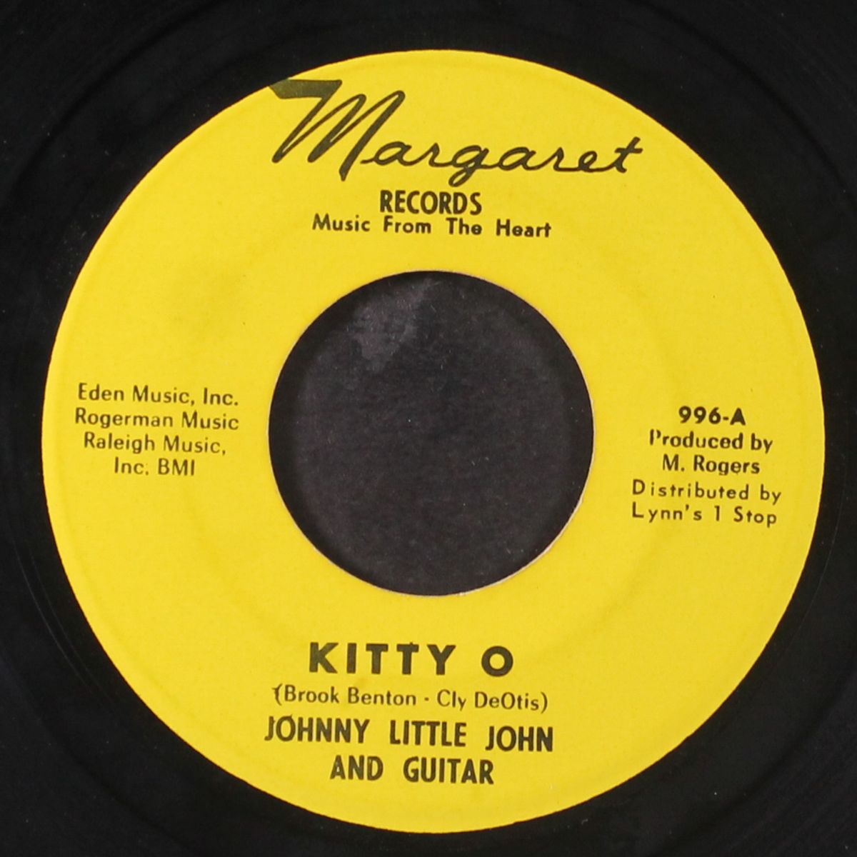 kitty o / johnny's jive by JOHNNY LITTLE JOHN