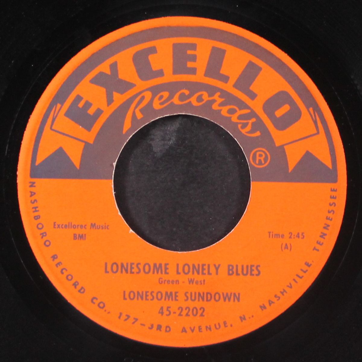 lonesome lonely blues / i'm glad she's mine by LONESOME SUNDOWN