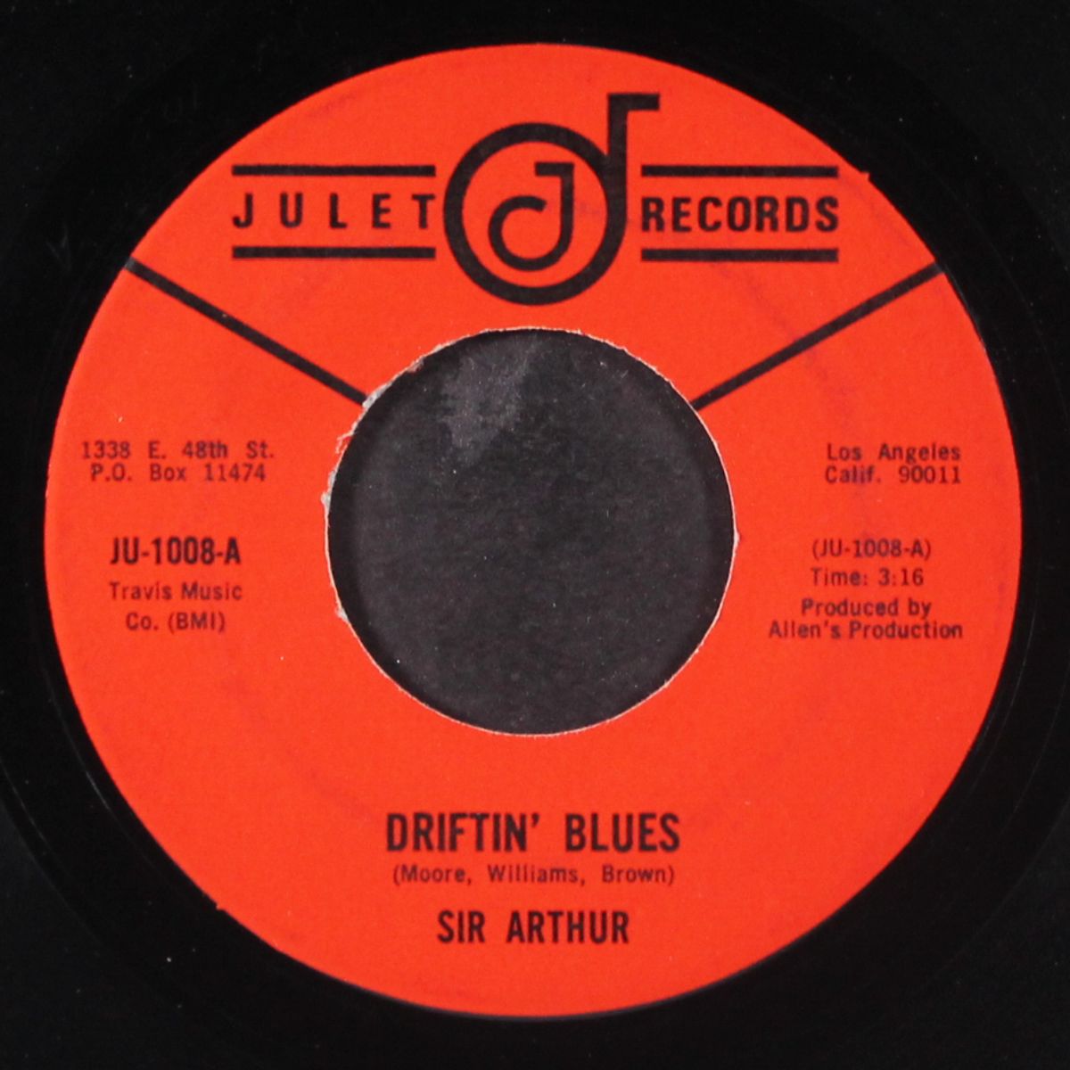 driftin' blues / come on let me love you by SIR ARTHUR