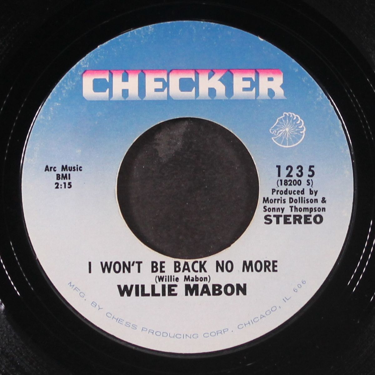 i'll keep on hurtin / i won't be back no more by WILLIE MABON