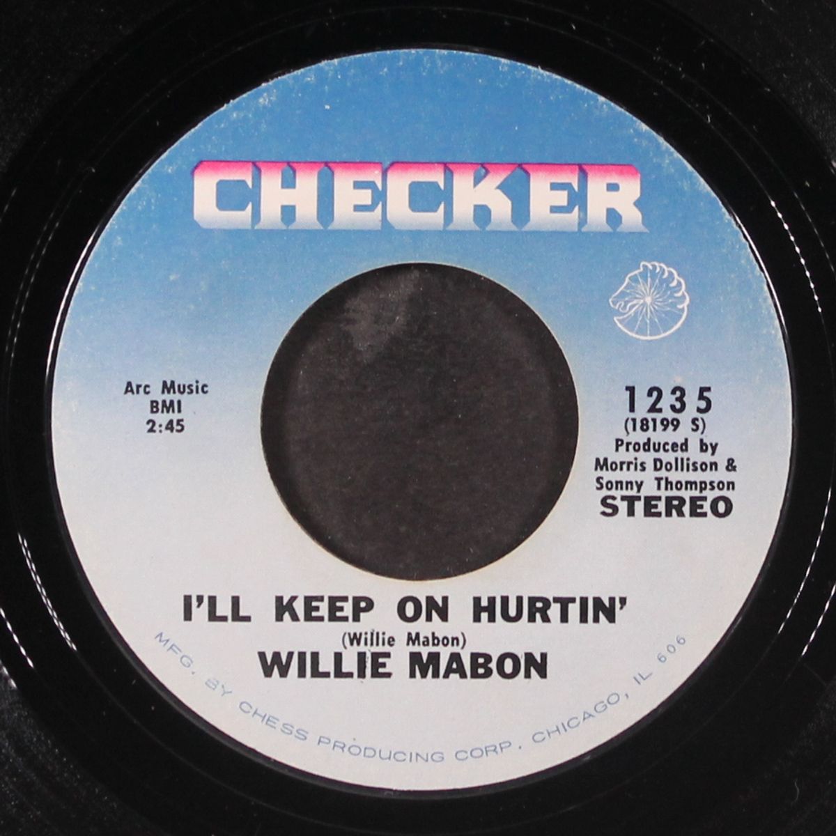 i'll keep on hurtin / i won't be back no more by WILLIE MABON