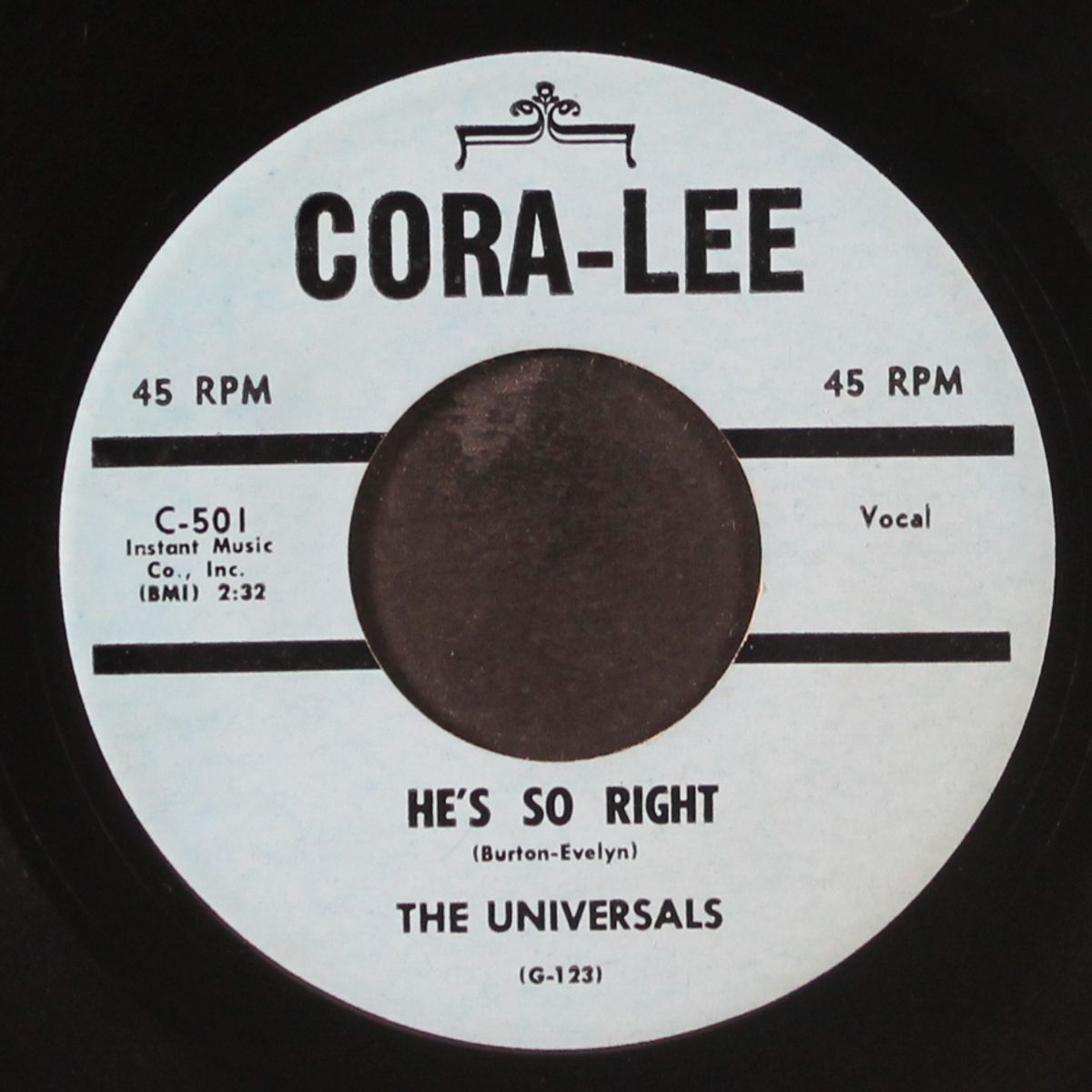 the picture / he's so right by UNIVERSALS