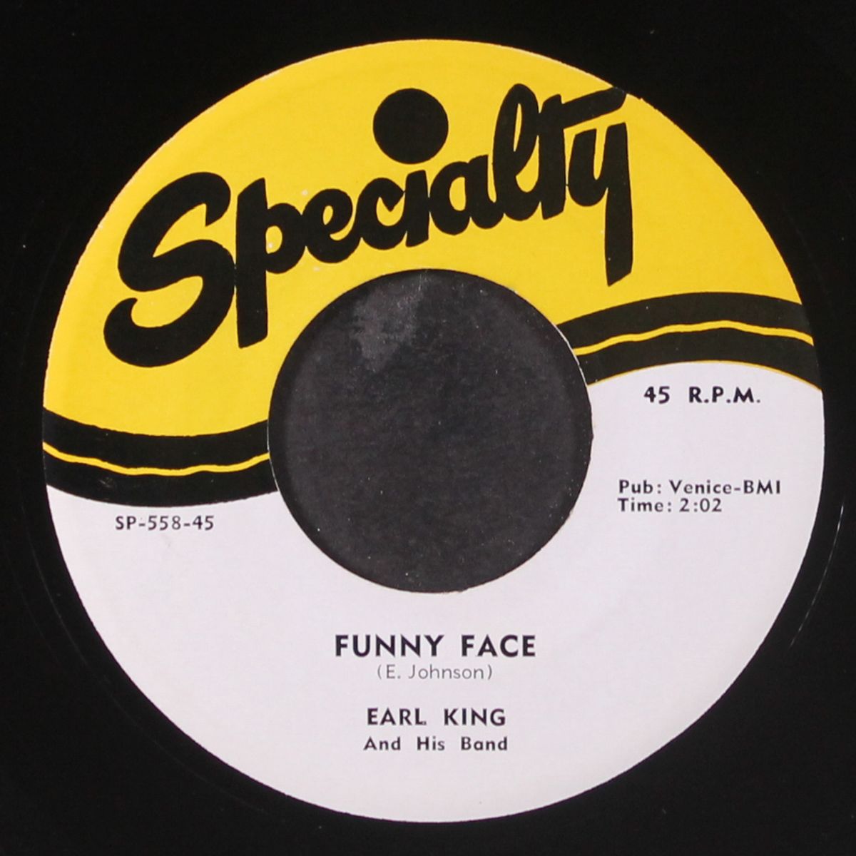 sittin' and wonderin' / funny face by EARL KING