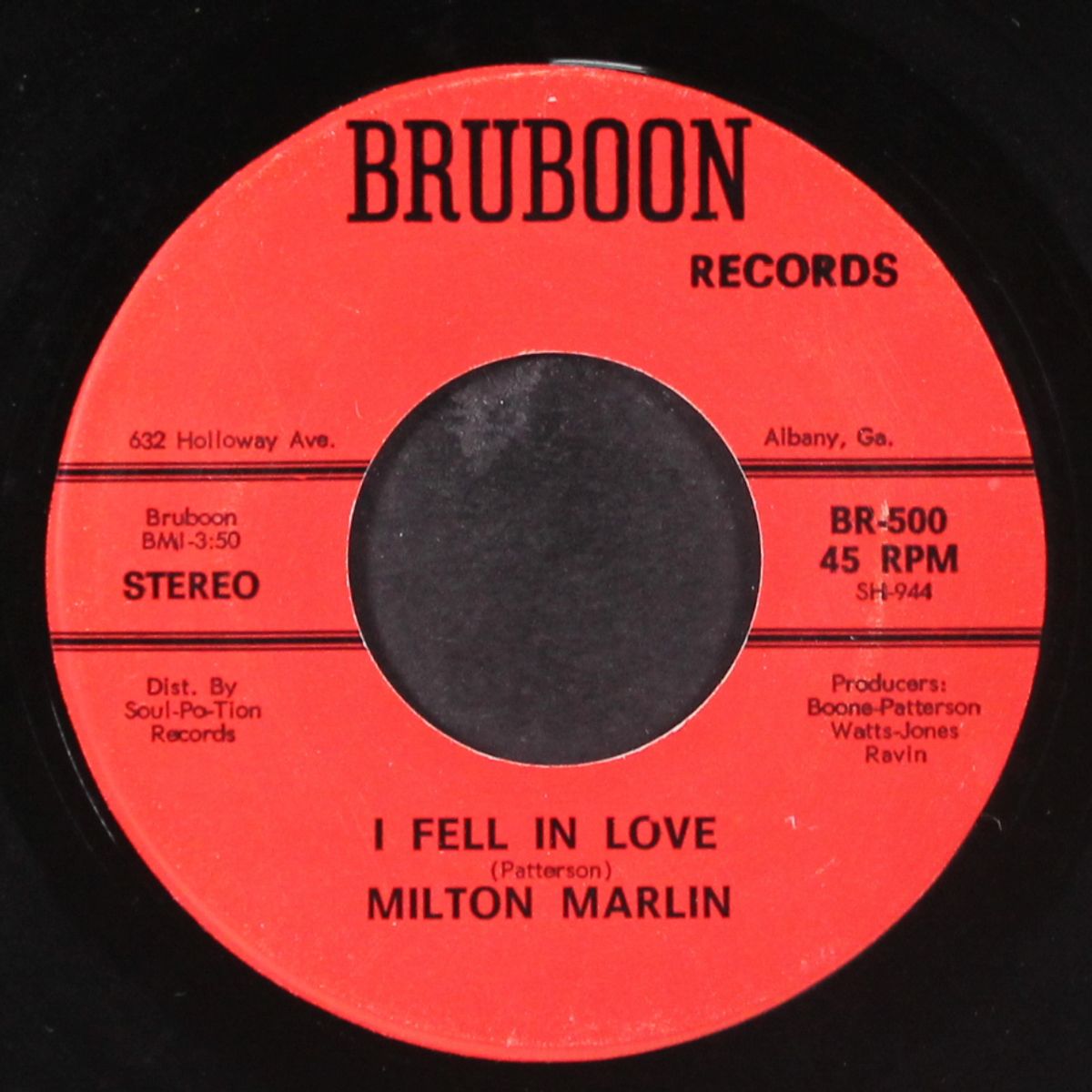 i won't make you cry no more / i fell in love by MILTON MARLIN