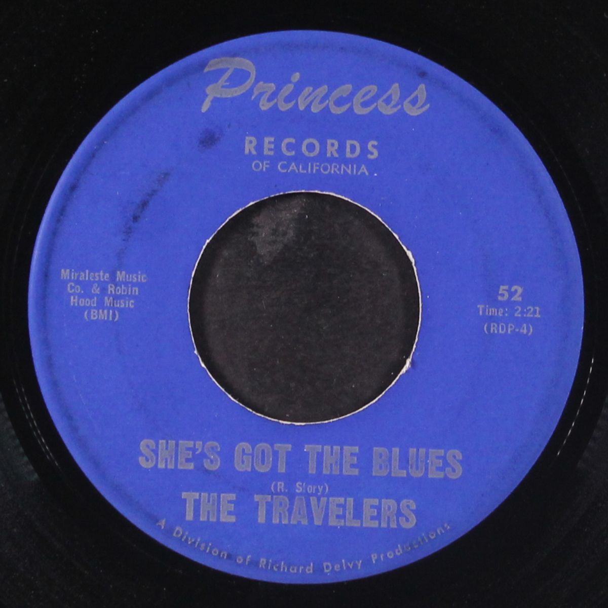 she's got the blues / spanish moon by TRAVELERS