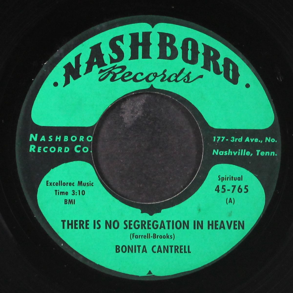 there is no segrgation in heaven by BONITA CANTRELL
