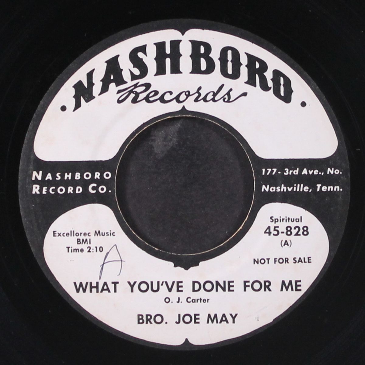 what you've done for me / god gave me a song by BROTHER JOE MAY
