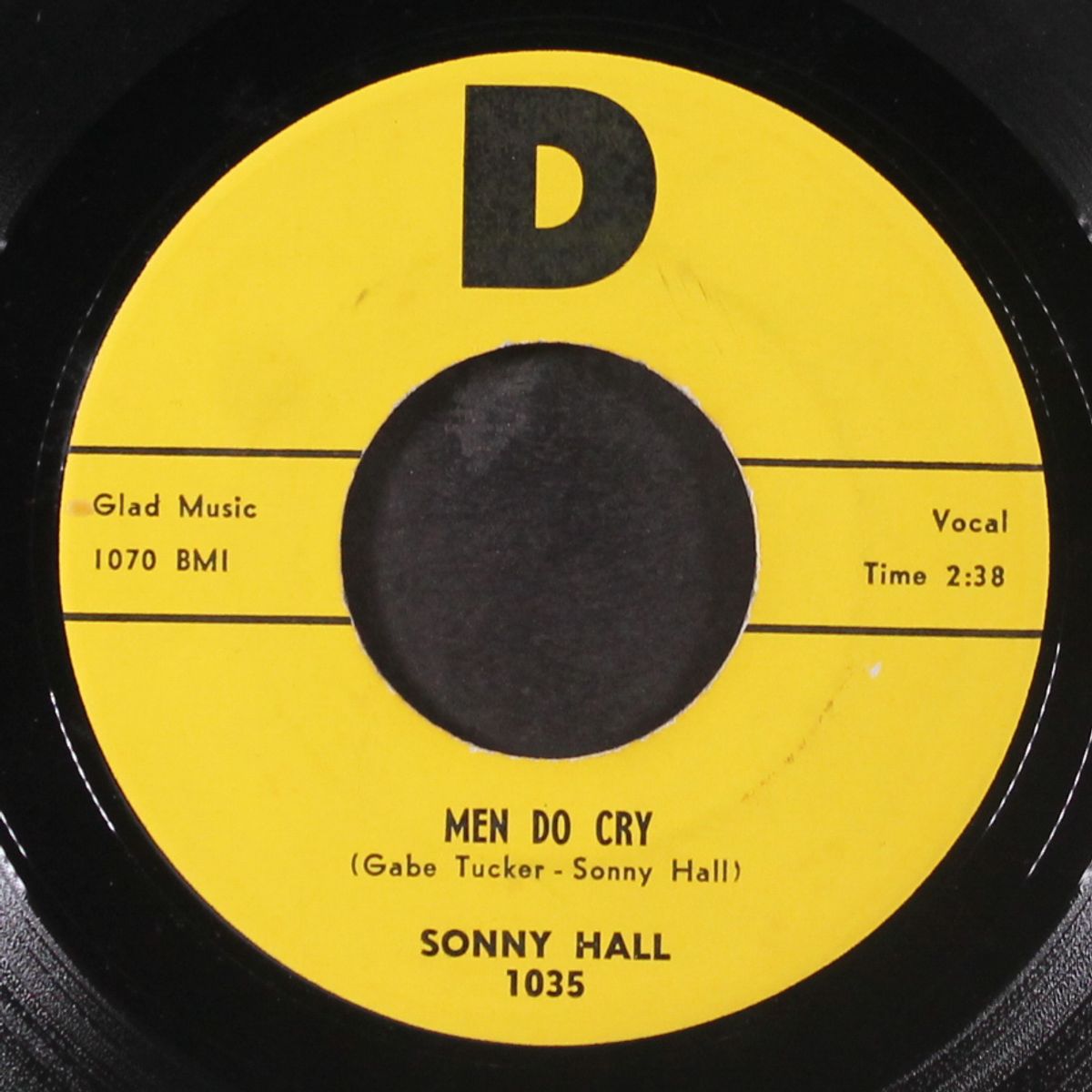 men do cry / the day you walked away by SONNY HALL
