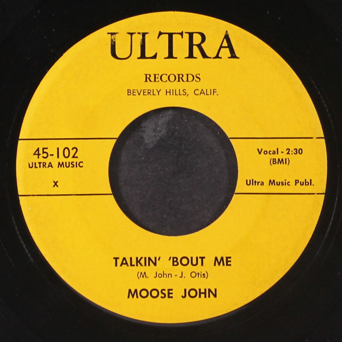 talkin' 'bout me / wrong doin' woman by MOOSE JOHN