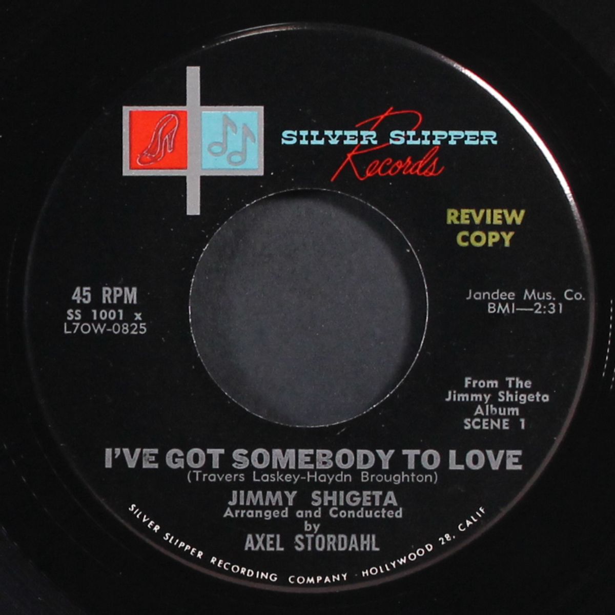 i've got somebody to love / chi-sai-hana by JIMMY SHIGETA