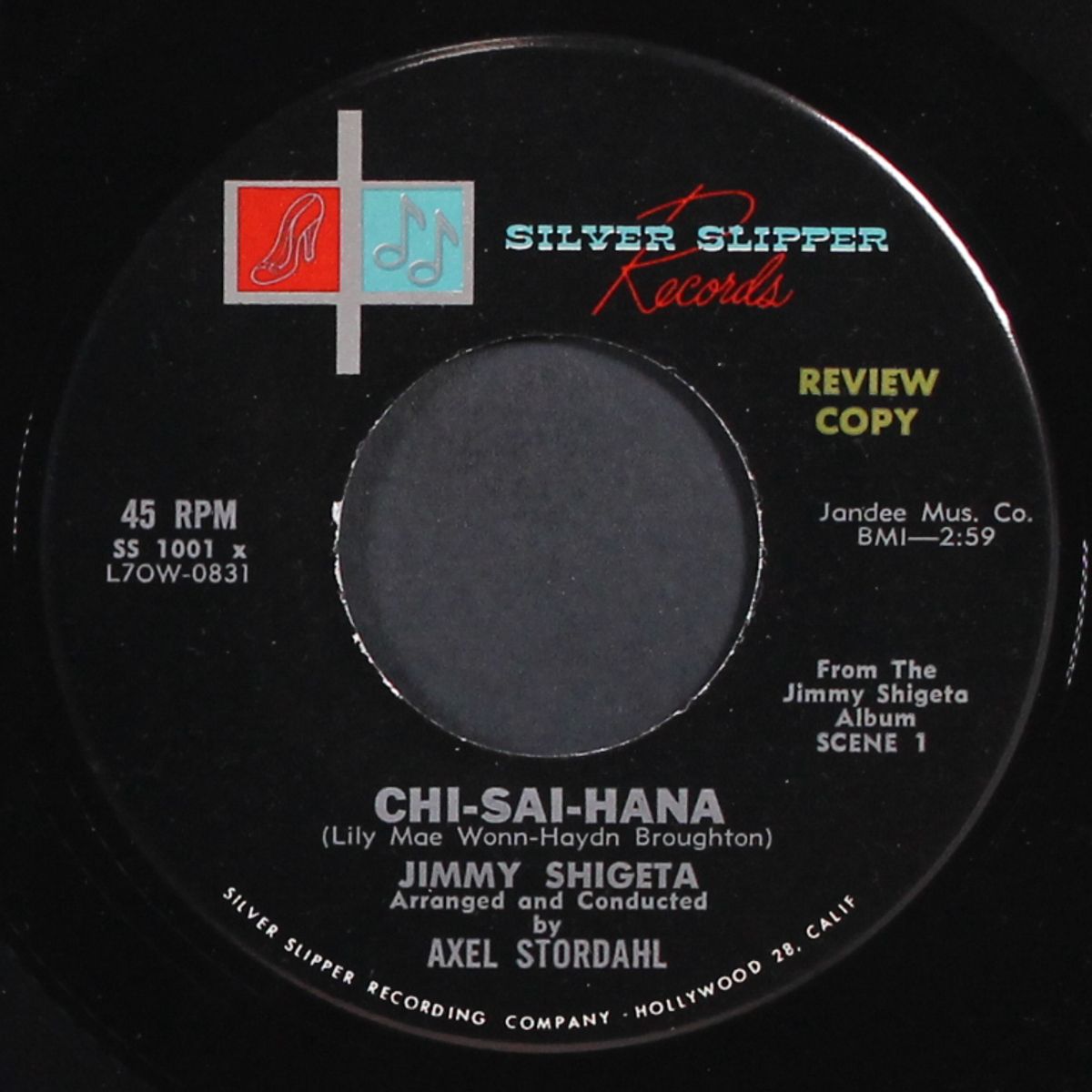i've got somebody to love / chi-sai-hana by JIMMY SHIGETA