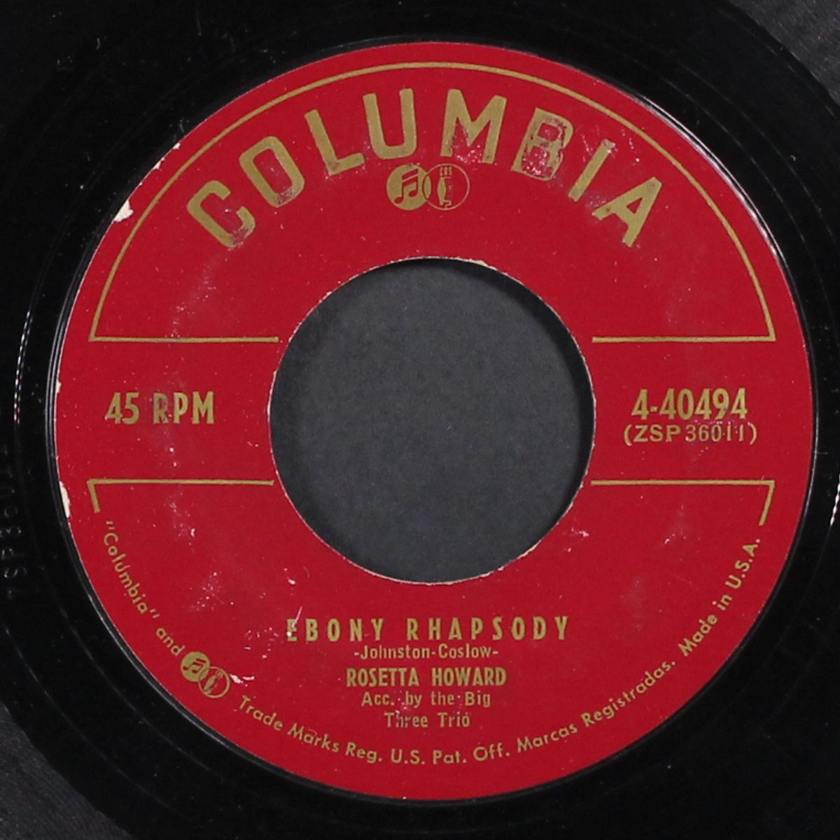 you made me love you / ebony rhapsody by ROSETTA HOWARD