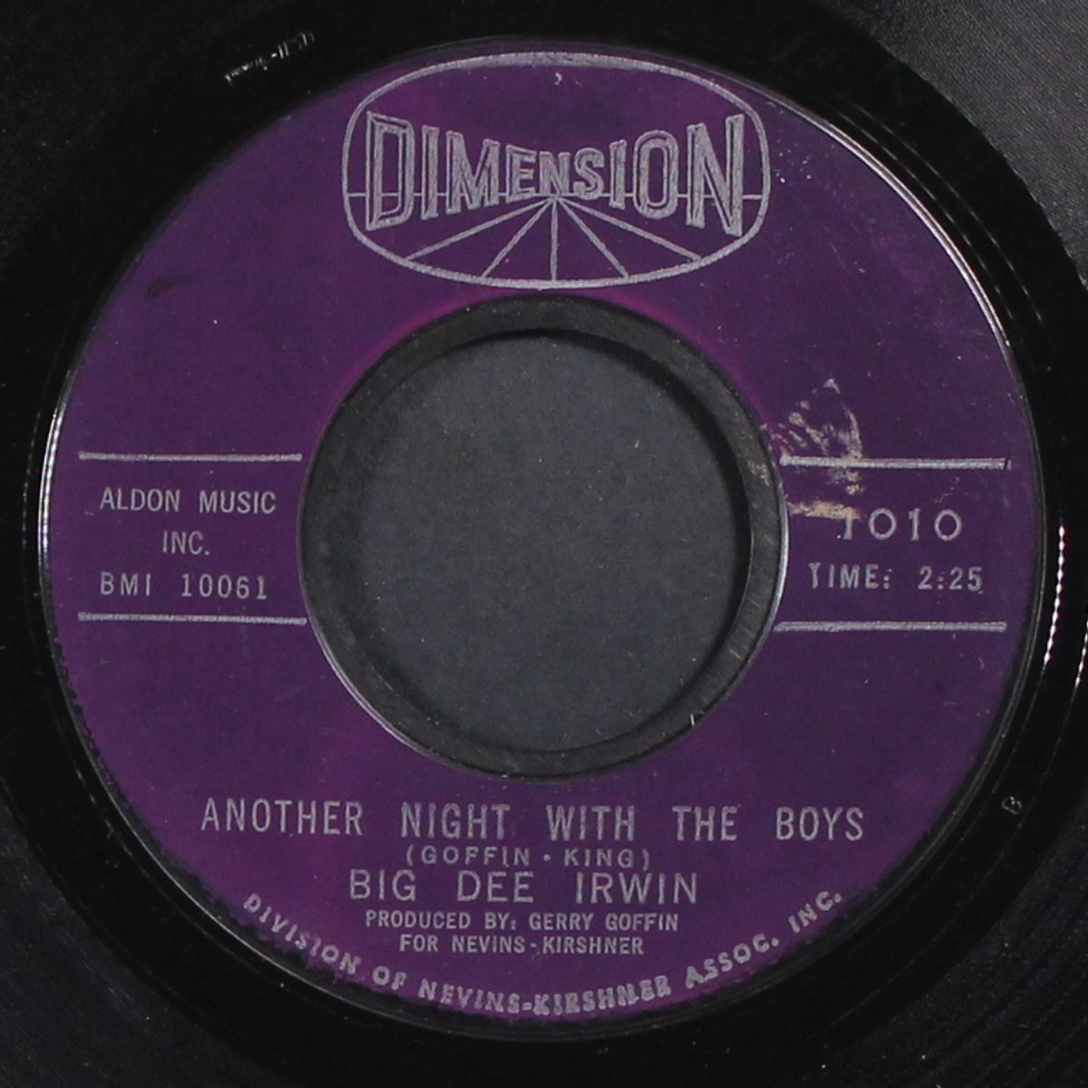 swinging on a star / another night with the boys by BIG DEE IRWIN