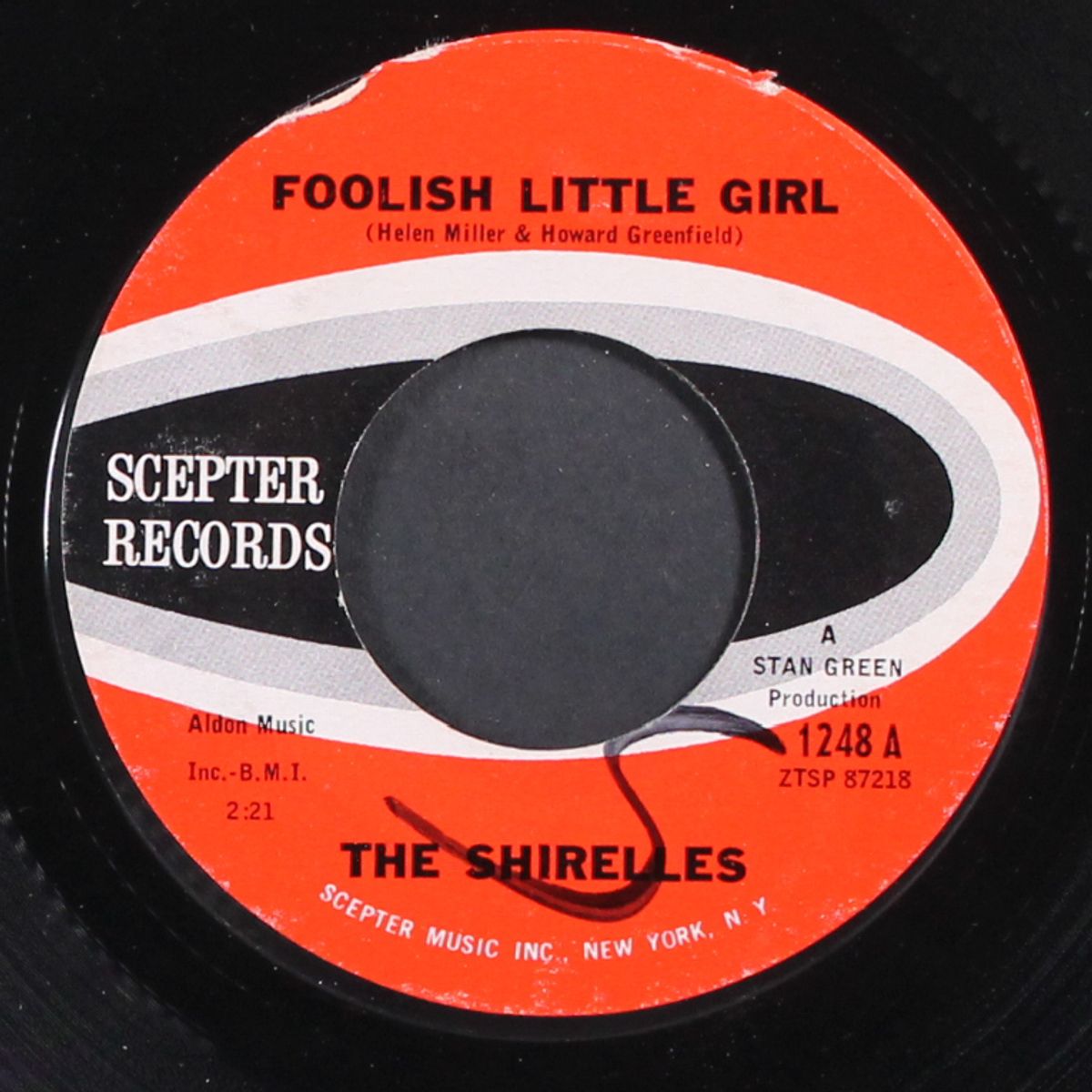 foolish little girl / not for all the money in the world by SHIRELLES