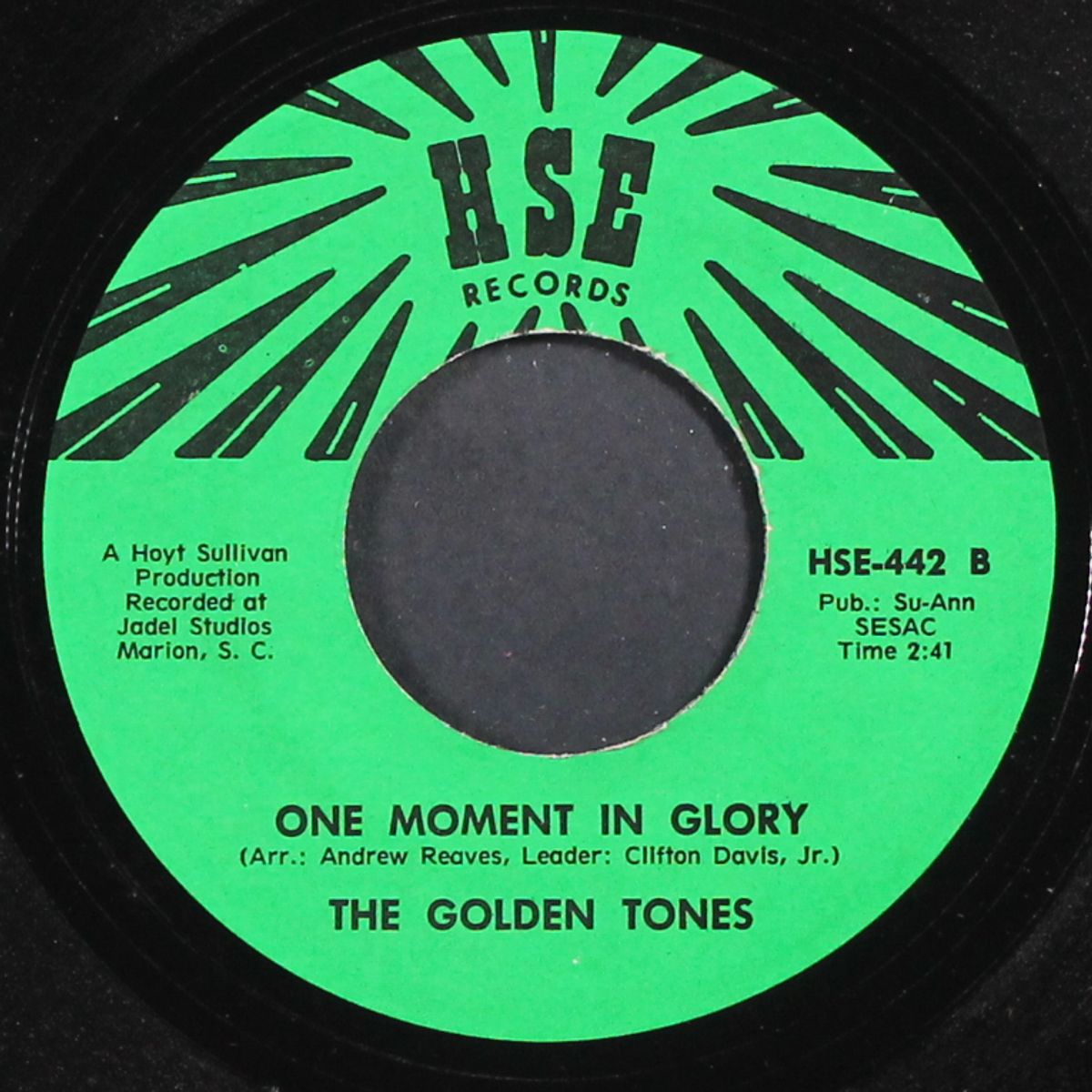 right on time / one moment in glory by GOLDEN TONES