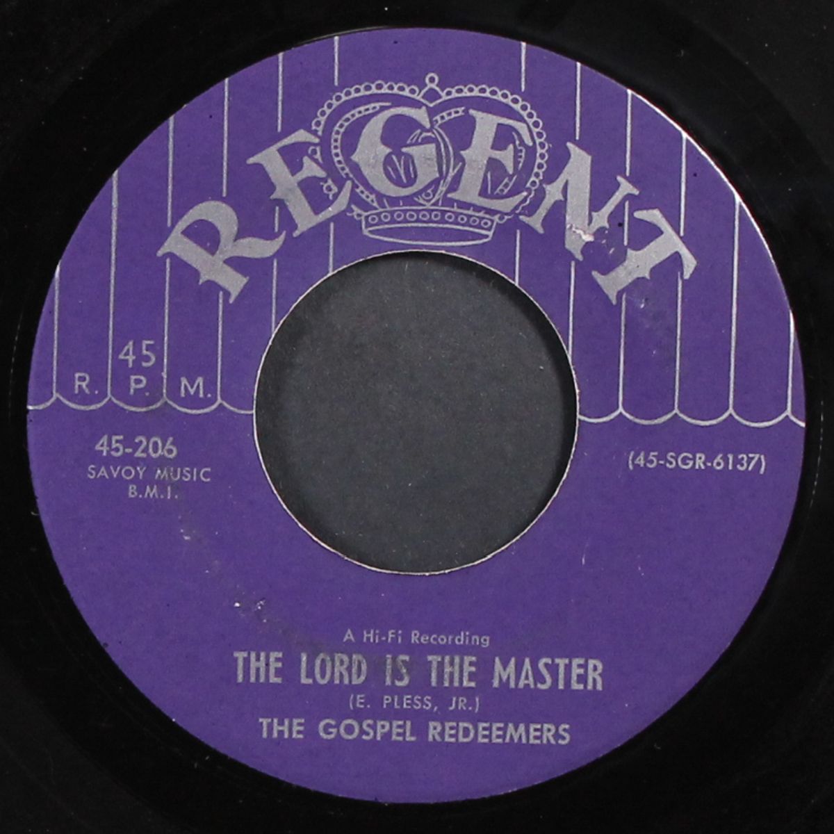 the lord is the master / my soul's salvation by GOSPEL REDEEMERS
