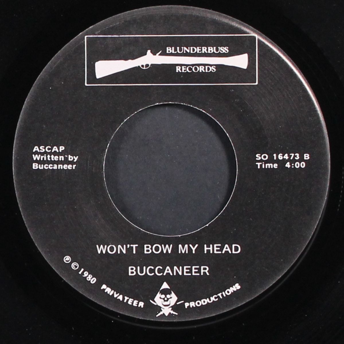 follow me / won't bow my head by BUCCANEER
