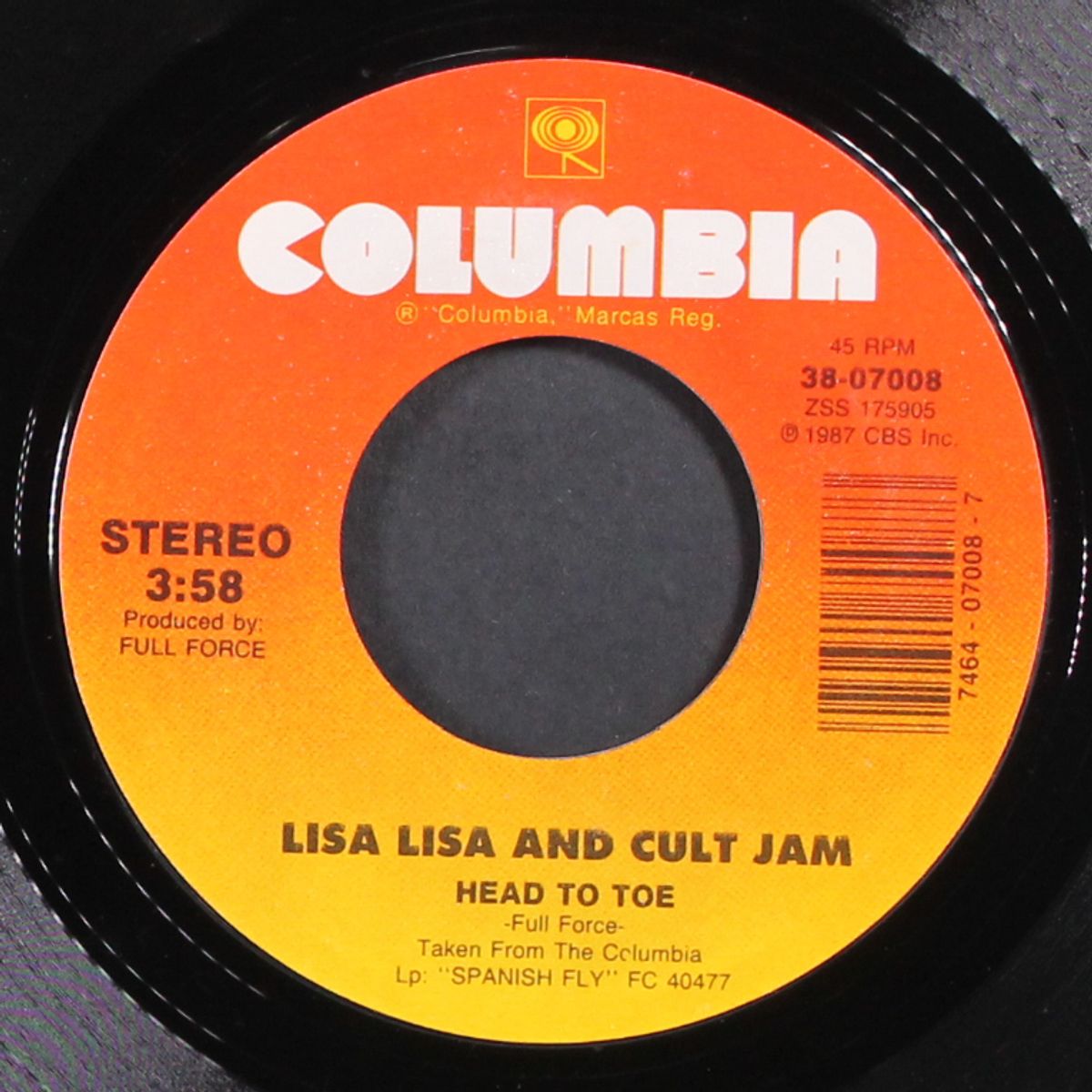 head to toe / you'll never change by LISA LISA & THE CULT JAM