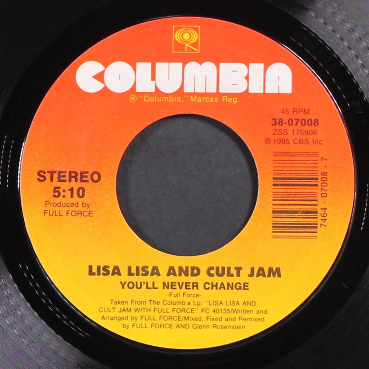 head to toe / you'll never change by LISA LISA & THE CULT JAM
