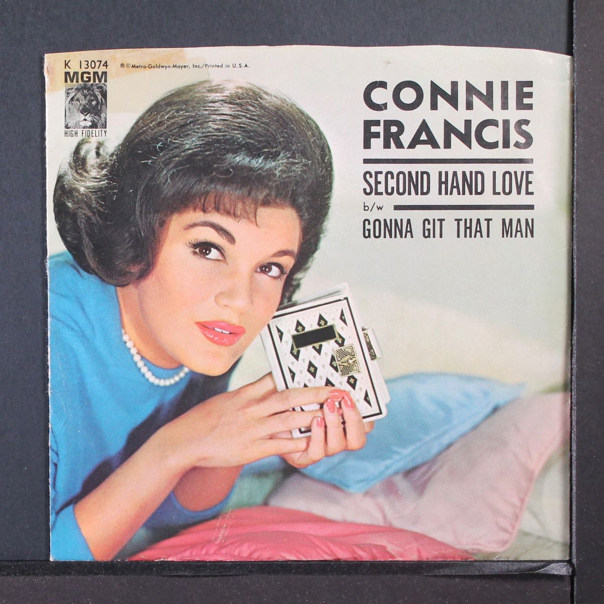 second hand love / gonna git that man by CONNIE FRANCIS