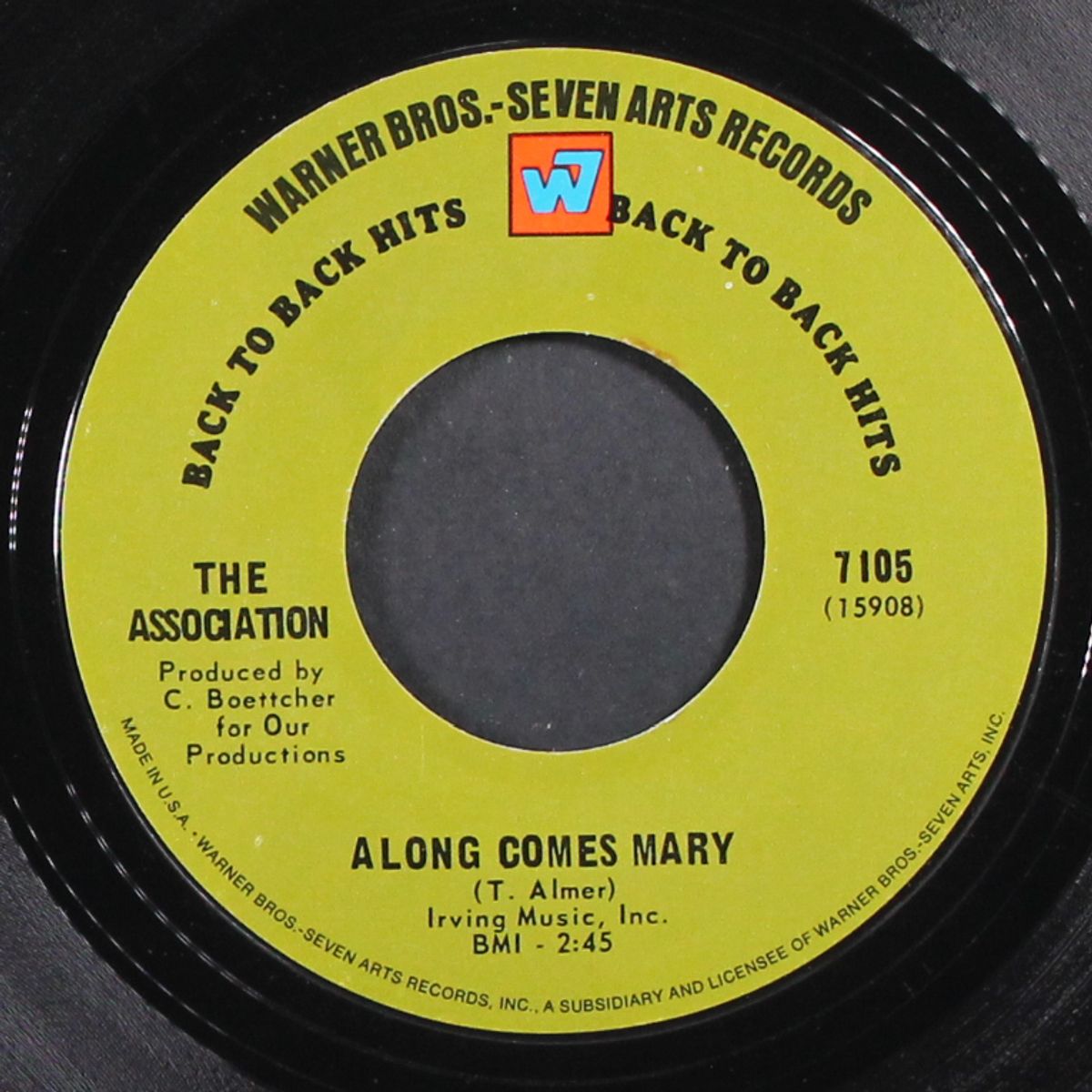 along comes mary / cherish by ASSOCIATION
