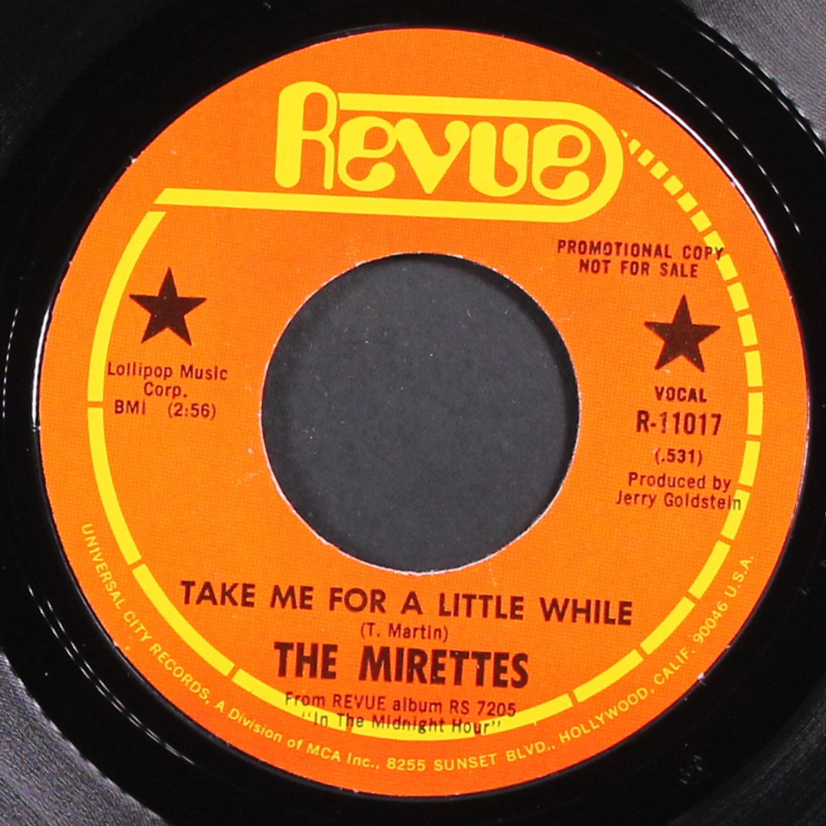 take me for a little while / the real thing by MIRETTES