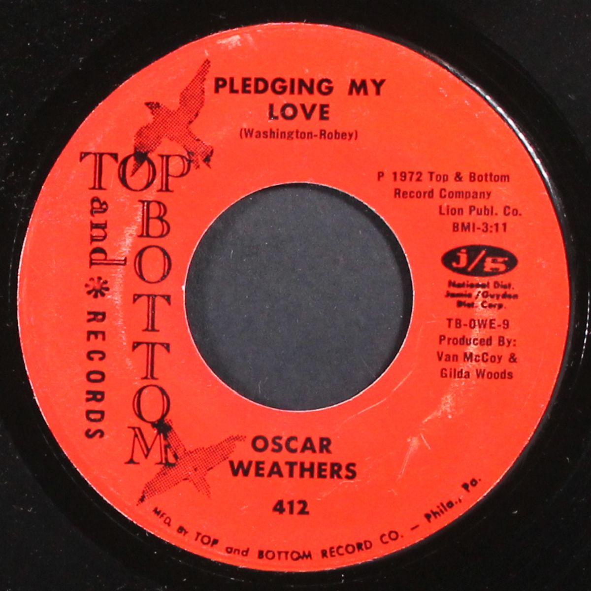 i'm your good thing / pledging my love by OSCAR WEATHERS