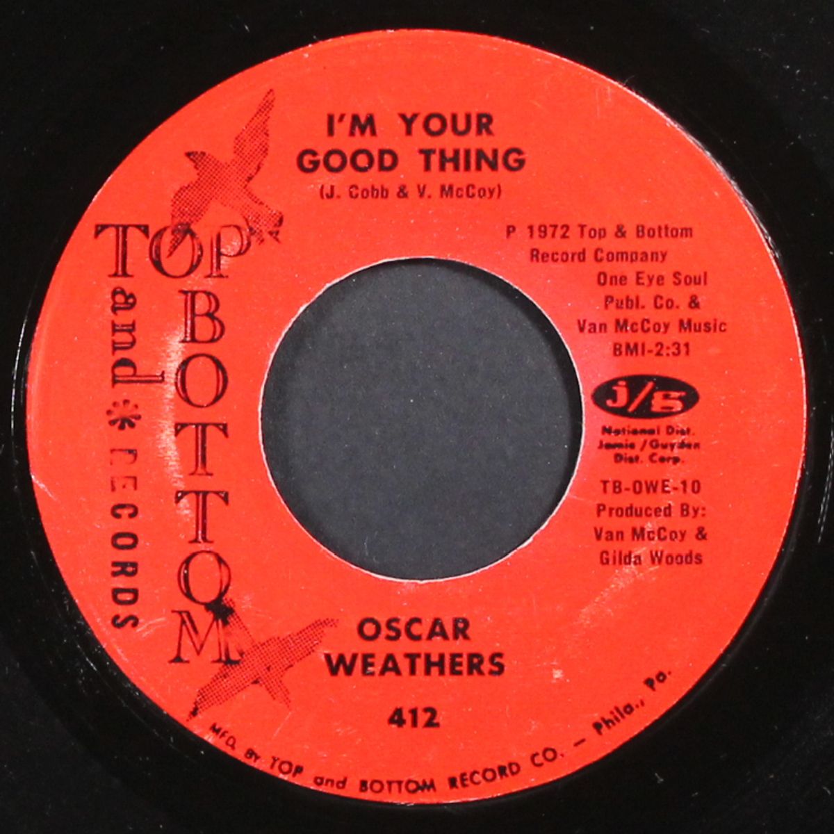 i'm your good thing / pledging my love by OSCAR WEATHERS